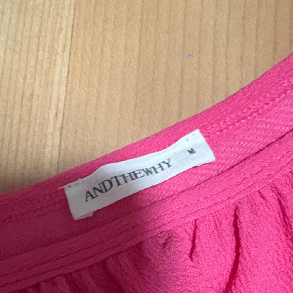 Pink One-Shoulder Ruffle Top - Picture 2 of 4